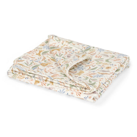 Little Dutch Wiegdeken Mousseline 4-laags Safari Wonders | Meerkleurig