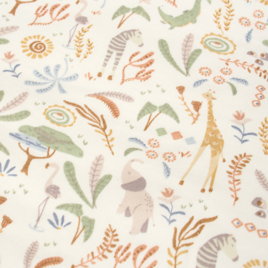 Little Dutch Wiegdeken Mousseline 4-laags Safari Wonders | Meerkleurig