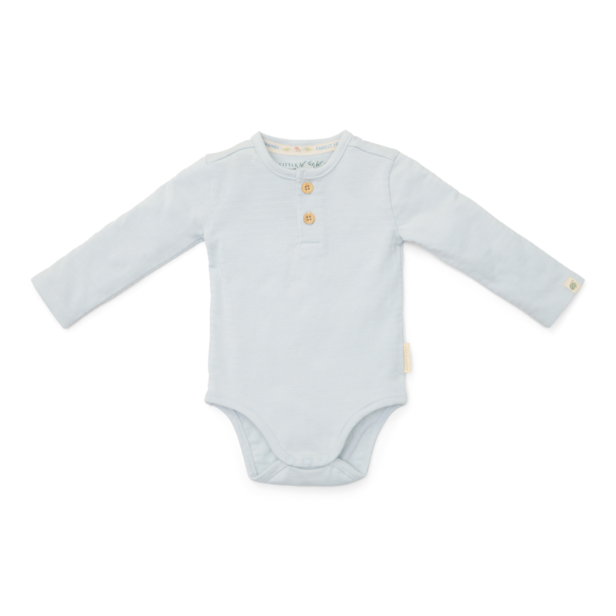 * Little Dutch Romper Lange Mouw | Baby Blue