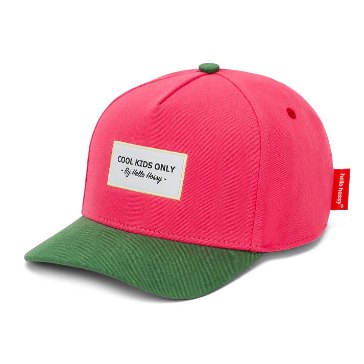Hello Hossy pet Mini Fuchsia met platte klep, verkrijgbaar bij De Gele Flamingo