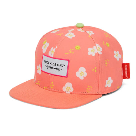 Hello Hossy pet Peachy Bloom met platte klep, verkrijgbaar bij De Gele Flamingo
