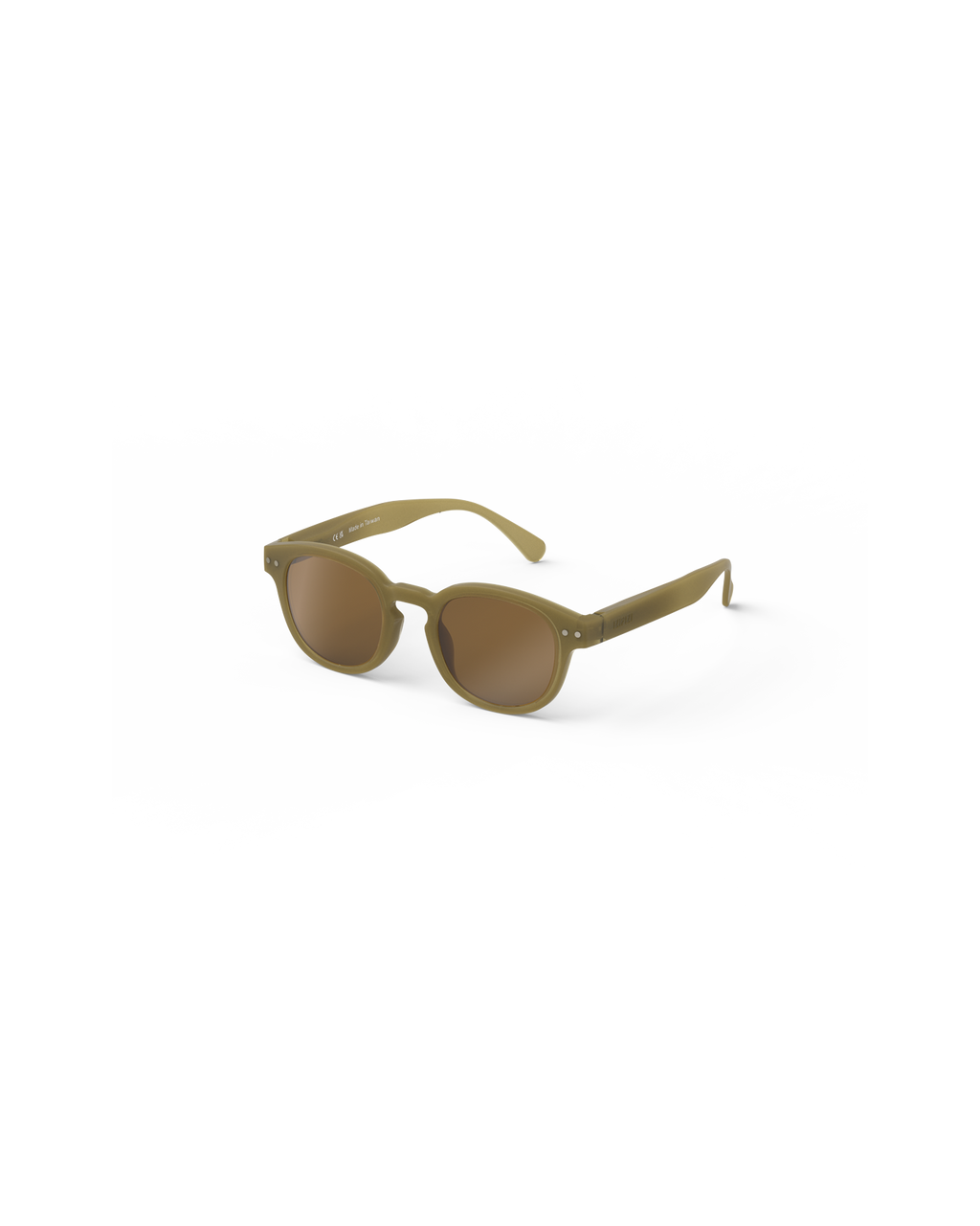 Izipizi Zonnebril 3-5Y #C Olive voor zonnige dagen en uitstapjes, gevonden bij De Gele Flamingo