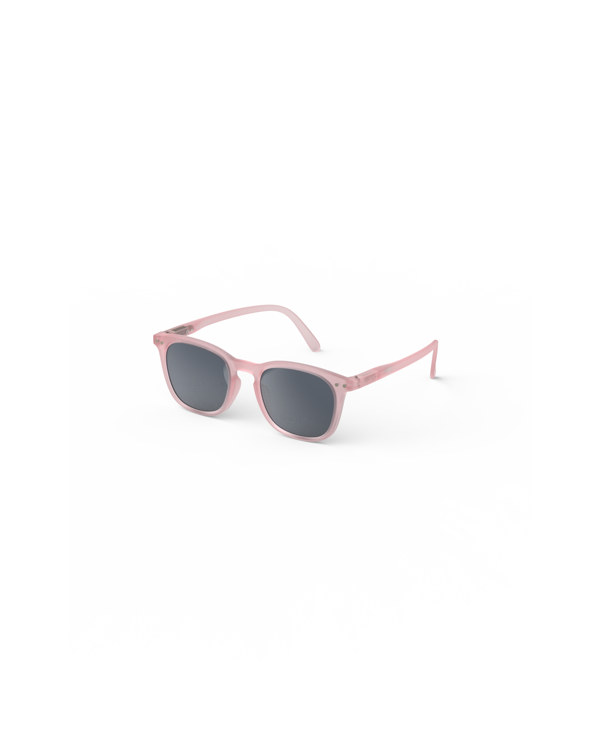Izipizi Zonnebril 3-5Y #E in roze met moderne rechthoekige vorm, verkrijgbaar bij De Gele Flamingo.