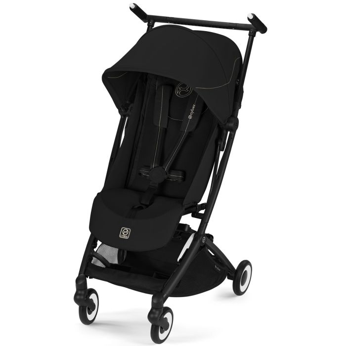 Cybex Gold Compacte Plooibuggy Libelle Magic Black, buggy van 5,9 kg bij De Gele Flamingo