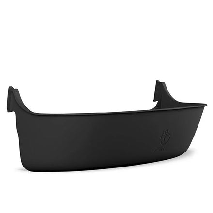 Stokke Tripp Trapp Storage opbergbakje in zwart voor de kinderstoel, bij De Gele Flamingo.
