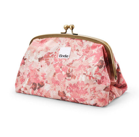 Elodie Zip&Go toilettas River Rose met ritssluiting voor veilige opslag, verkrijgbaar bij De Gele Flamingo.