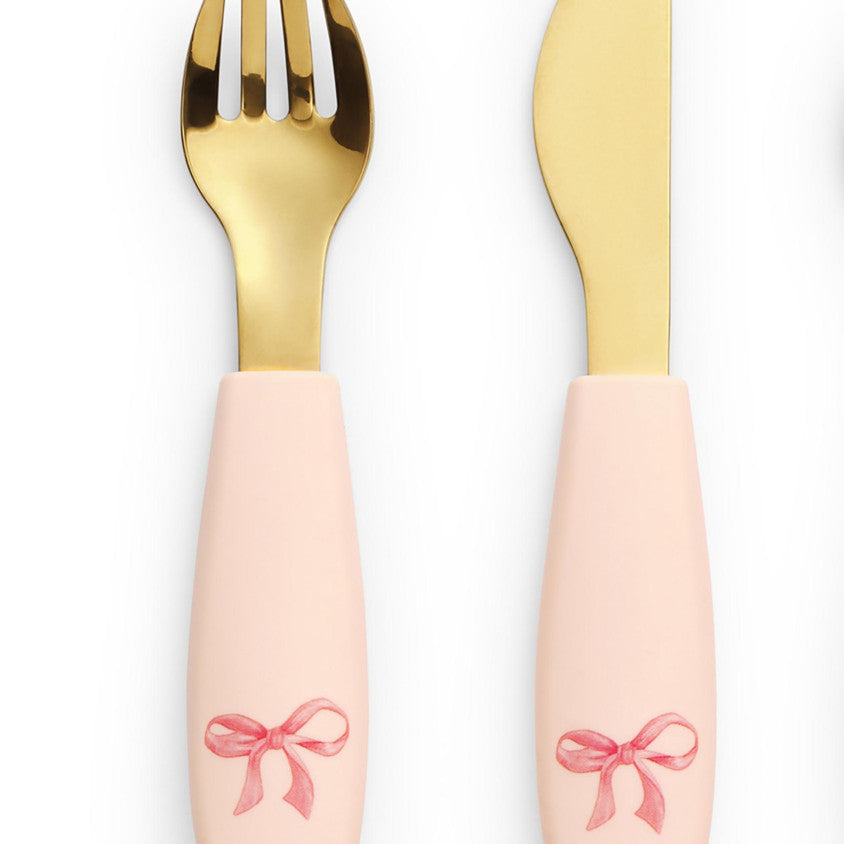 Bord uit de Elodie Details Silicone Sticky set Rosy Bow, vaatwasserbestendig en eenvoudig schoon te maken, De Gele Flamingo.
