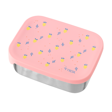 Fresk brooddoos met verdeelvakje in de Summer Fruit-print voor kinderen