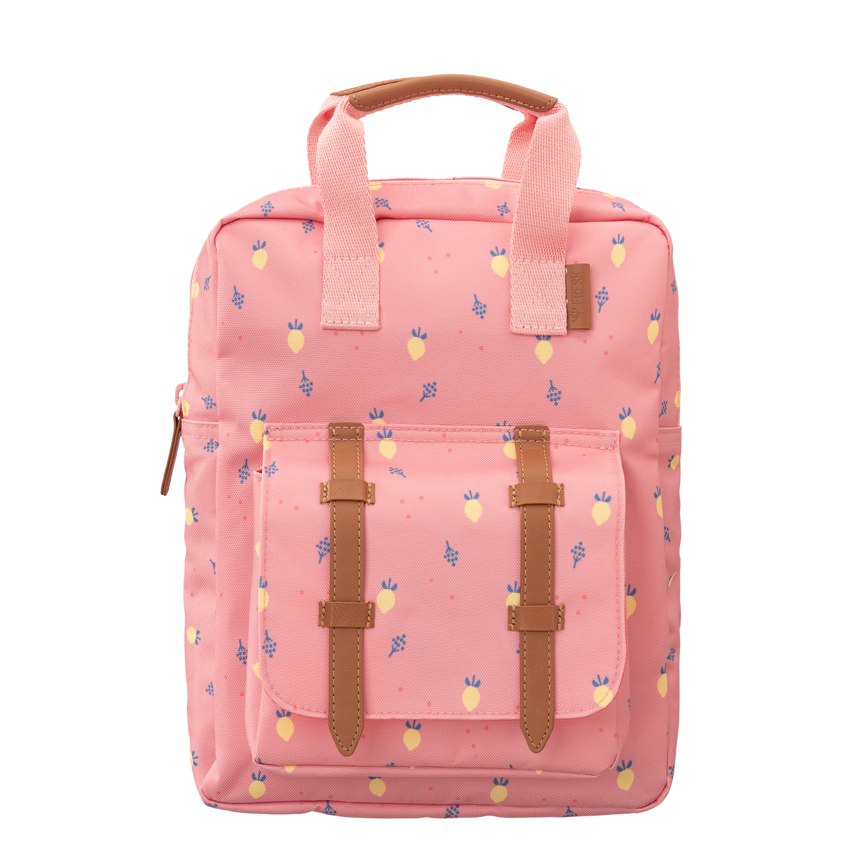Fresk Rugzak Klein met Summer Fruit-print, waterafstotende schoolrugzak voor kinderen