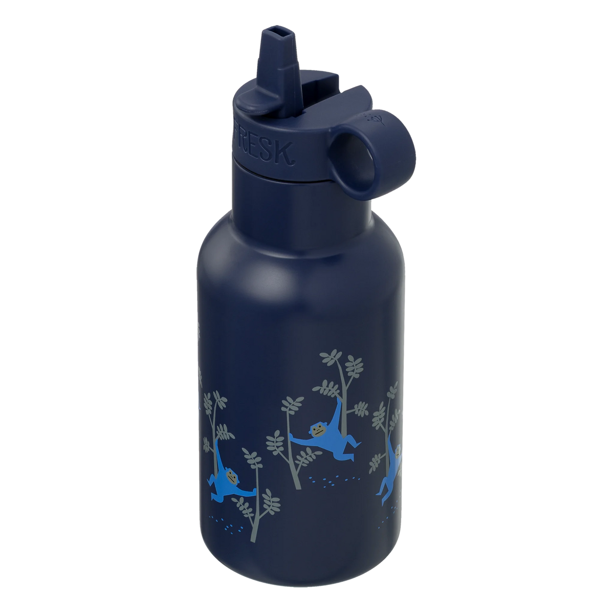 Fresk RVS thermosfles 350 ml met Monkey-print
