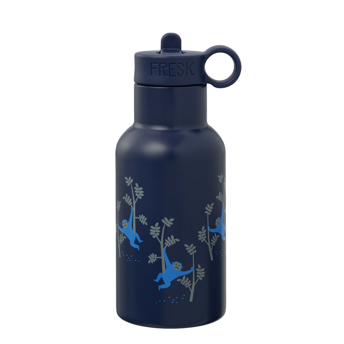 Fresk RVS thermosfles 350 ml met Monkey-print