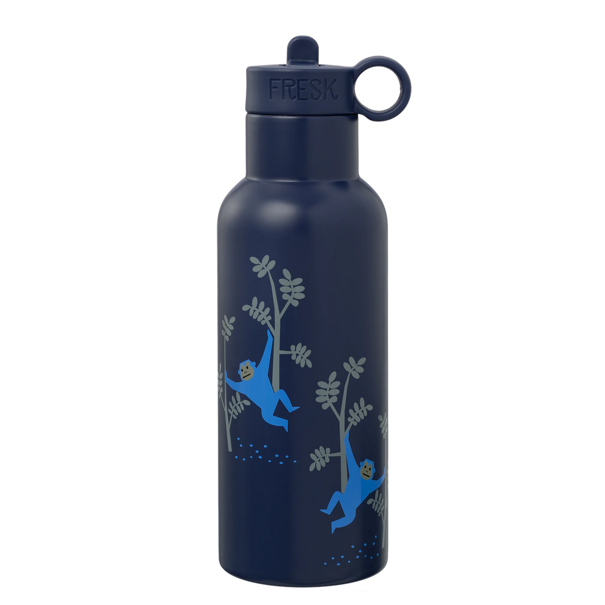 Fresk RVS thermosfles 500 ml met Monkey-print