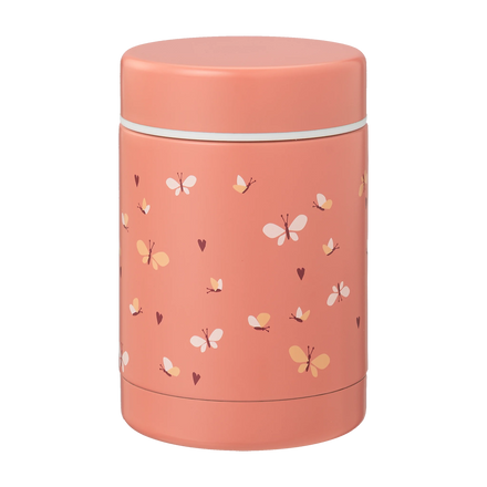 Fresk RVS Food Jar 300 ml met Butterfly-print