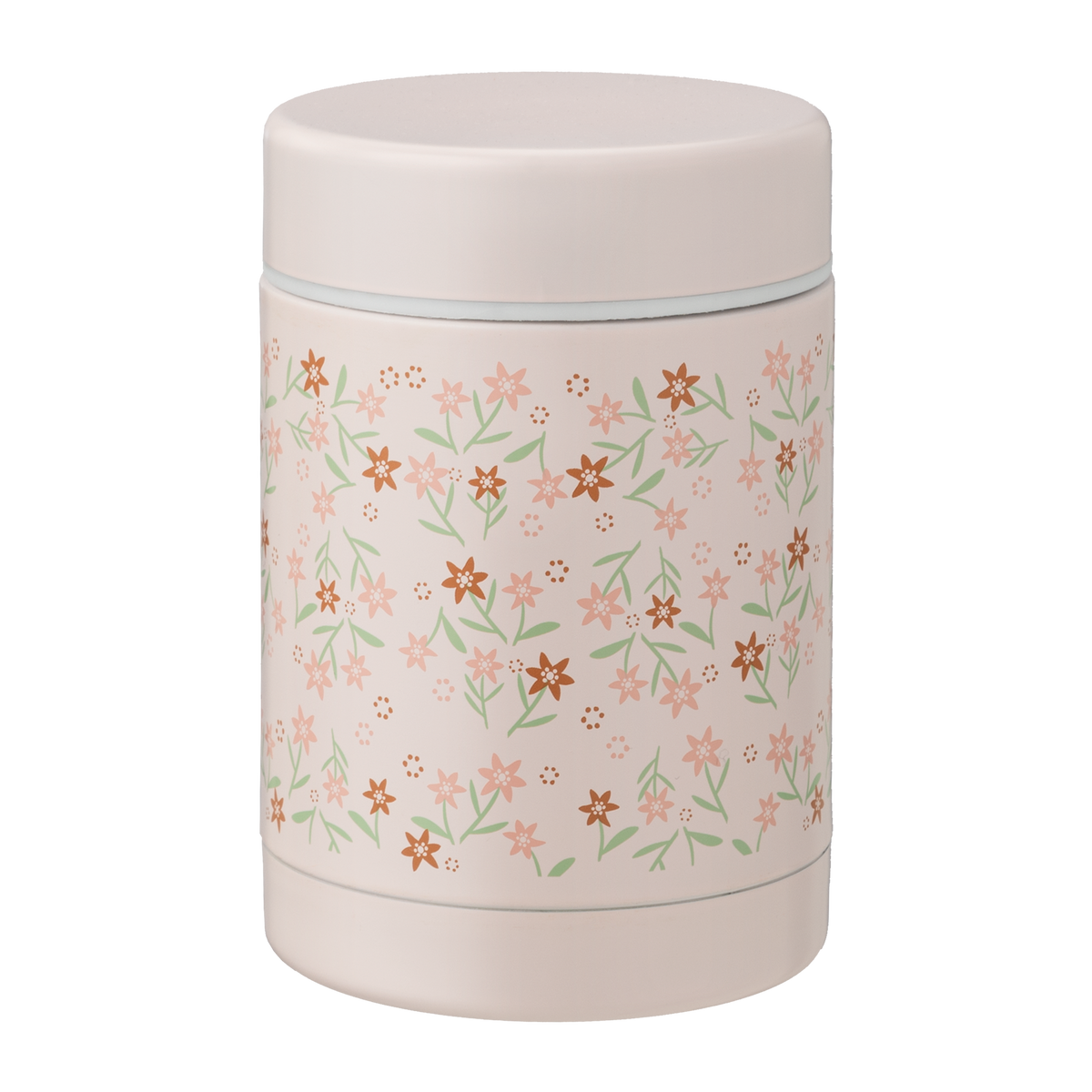 Fresk thermische food jar 300 ml met Garden Flowers bloemenprint