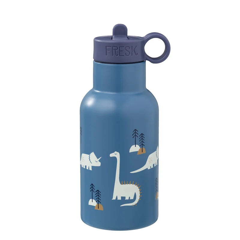 Fresk RVS thermische drinkfles 350 ml met Dino-print
