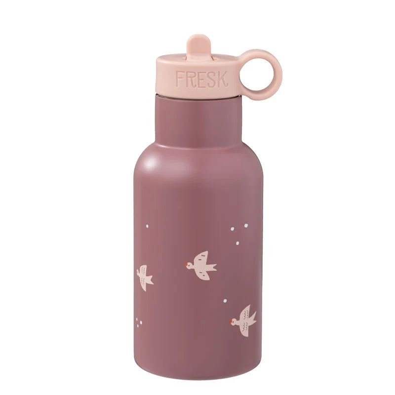 Fresk RVS thermische drinkfles 350 ml met Swallow zwaluw-print