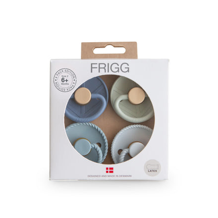 * Frigg 4-Pack Latex Skyline Serenity Rond | Maat 2