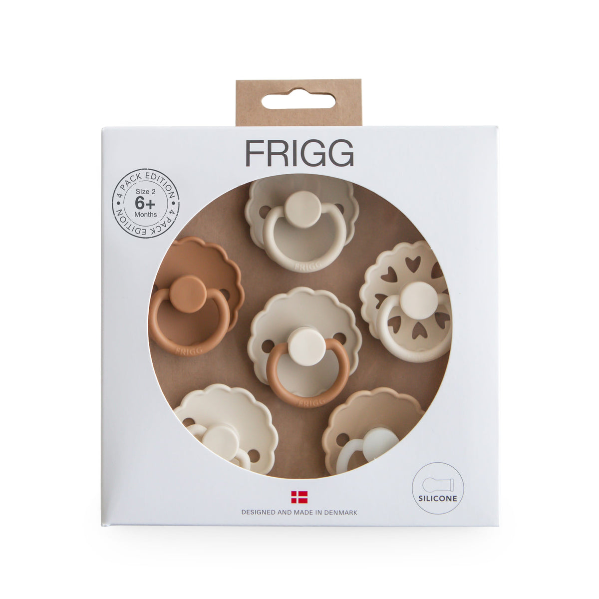 Frigg 6-Pack Silicone Cinnamon Charm Rond | Maat 2