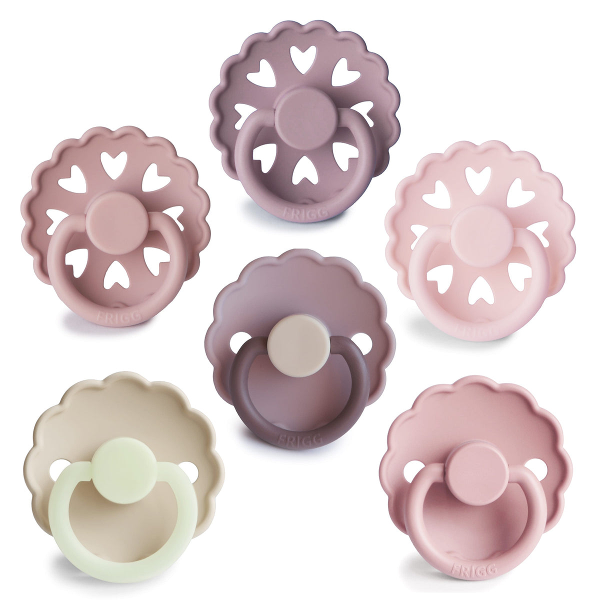 Frigg 6-Pack Silicone Blooming Love Rond | Maat 2