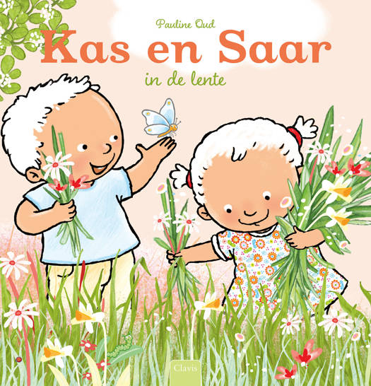 Clavis Boekje Kas en Saar in de lente, prentenboek vanaf 3 jaar bij De Gele Flamingo