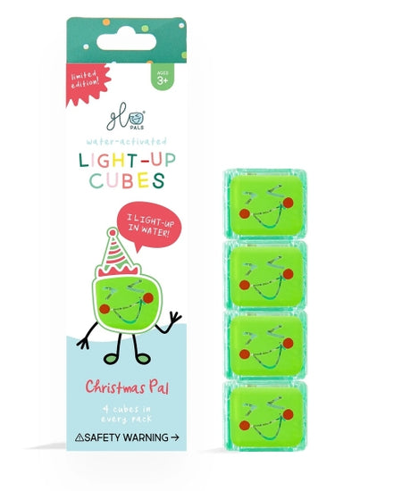 * Glo Pals Light Up Cubes Christmas Limited Edition