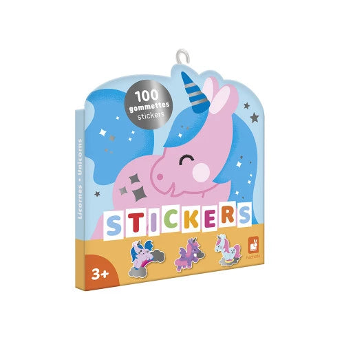 Janod 100 Stickers | Eenhoorns