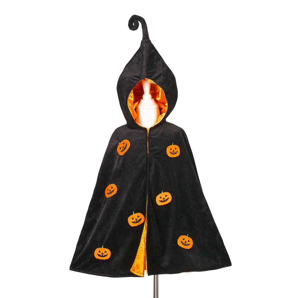 Souza Halloween pompoen cape voor kinderen maat 4-8 jaar 104-128 cm