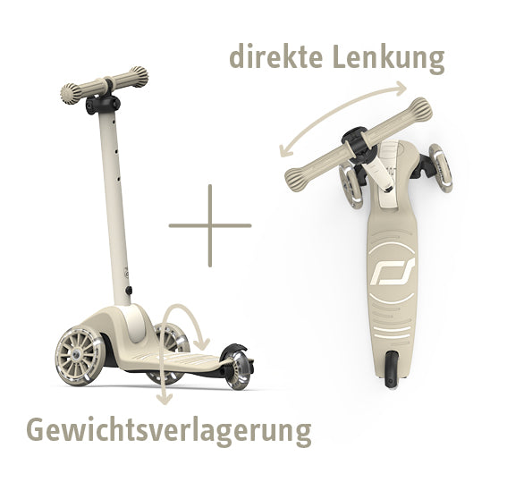 * Scoot & Ride Step Highwaykick 3S | Ash