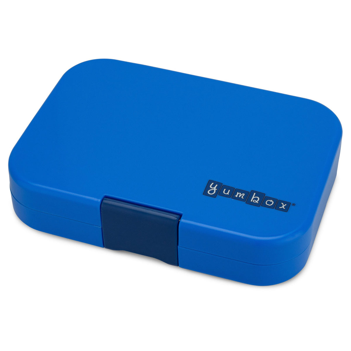 Yumbox Panino 4 Vakken Lekvrije Lunchbox Surf Blauw Haai, te koop bij De Gele Flamingo.