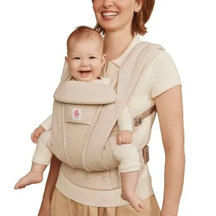 Ergobaby Omni Deluxe Draagzak Mesh | Natural Beige