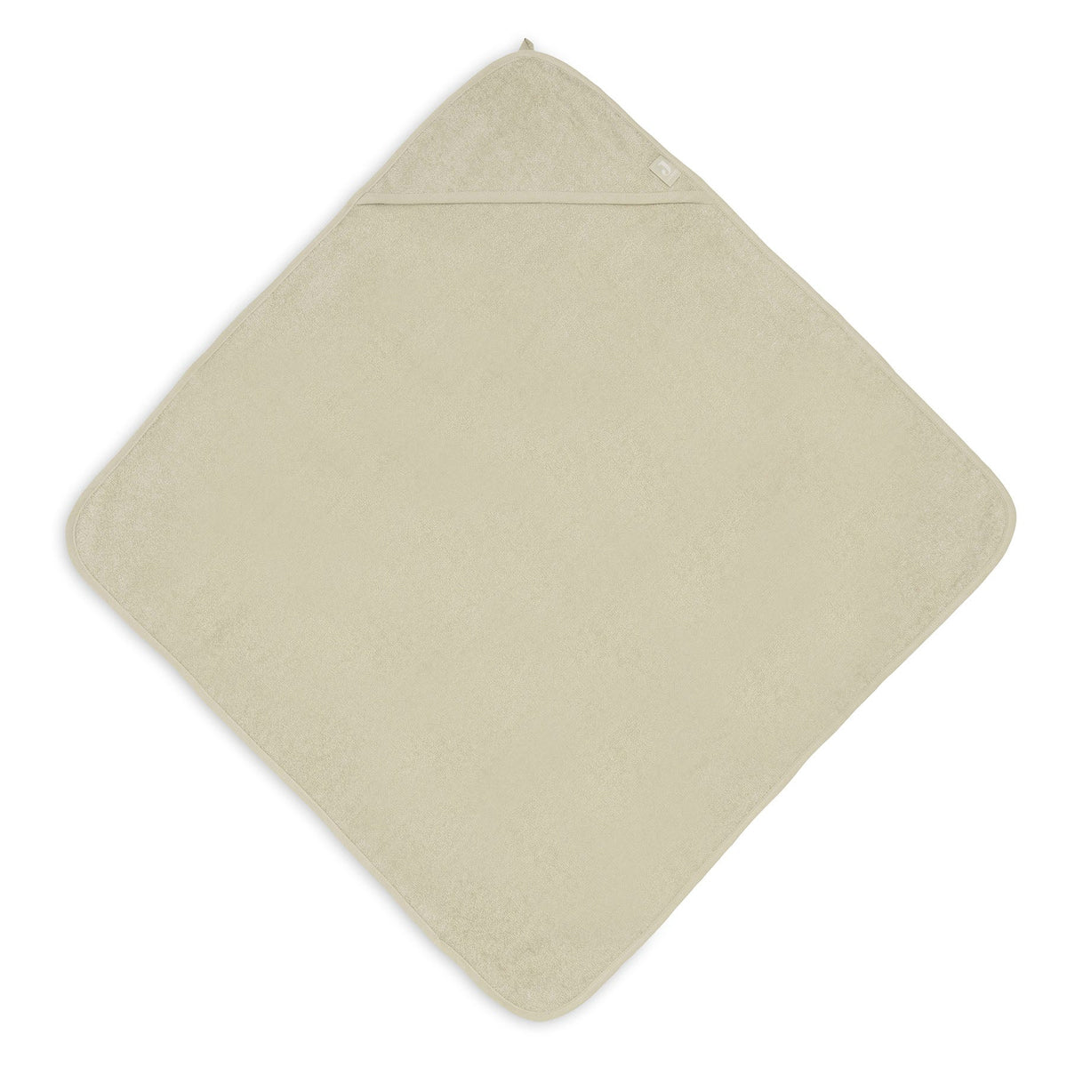 Jollein badcape badstof 100x100 cm in Soft Matcha met capuchon