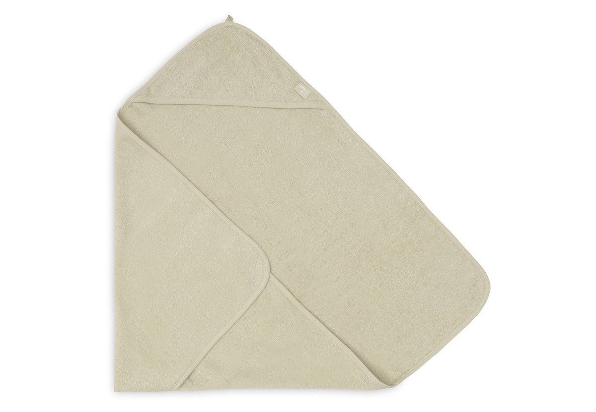 Jollein badcape badstof 75x75 cm in de kleur Soft Matcha