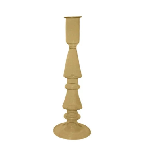 * À la Collection Glass Candle Holder | Mustard