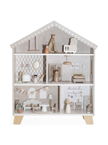 Label Label Houten Poppenhuis | Nougat