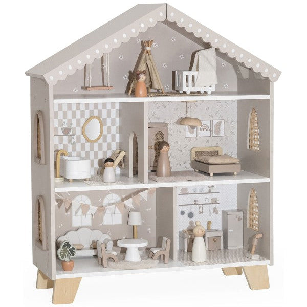 Label Label Houten Poppenhuis | Nougat