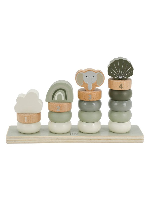 * Label Label Stapelringen | Olive Green