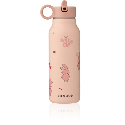 Liewood Falk drinkfles Wild child Rosey van 350 ml, houdt drankjes tot 12 uur koud