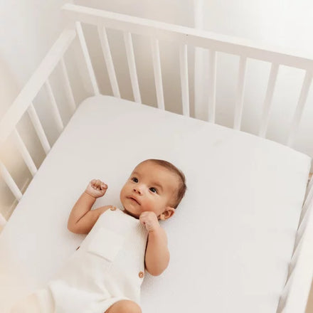 Aerosleep Hoeslaken voor Wieg 50 x 90 cm | Wit