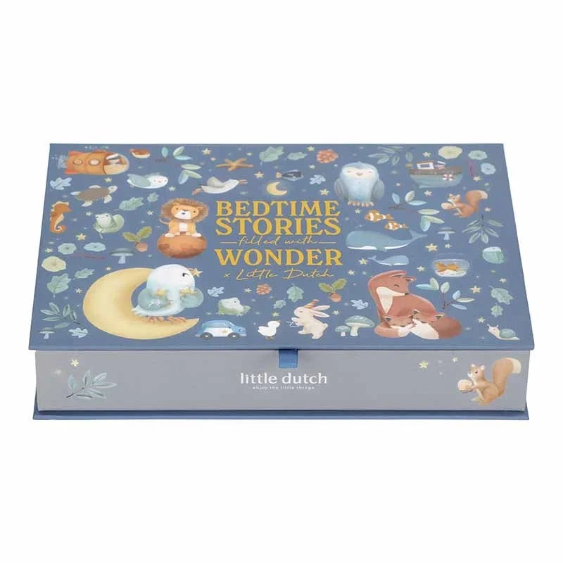 Little Dutch Verhalen Projector Zaklamp Forest Friends | Blauw