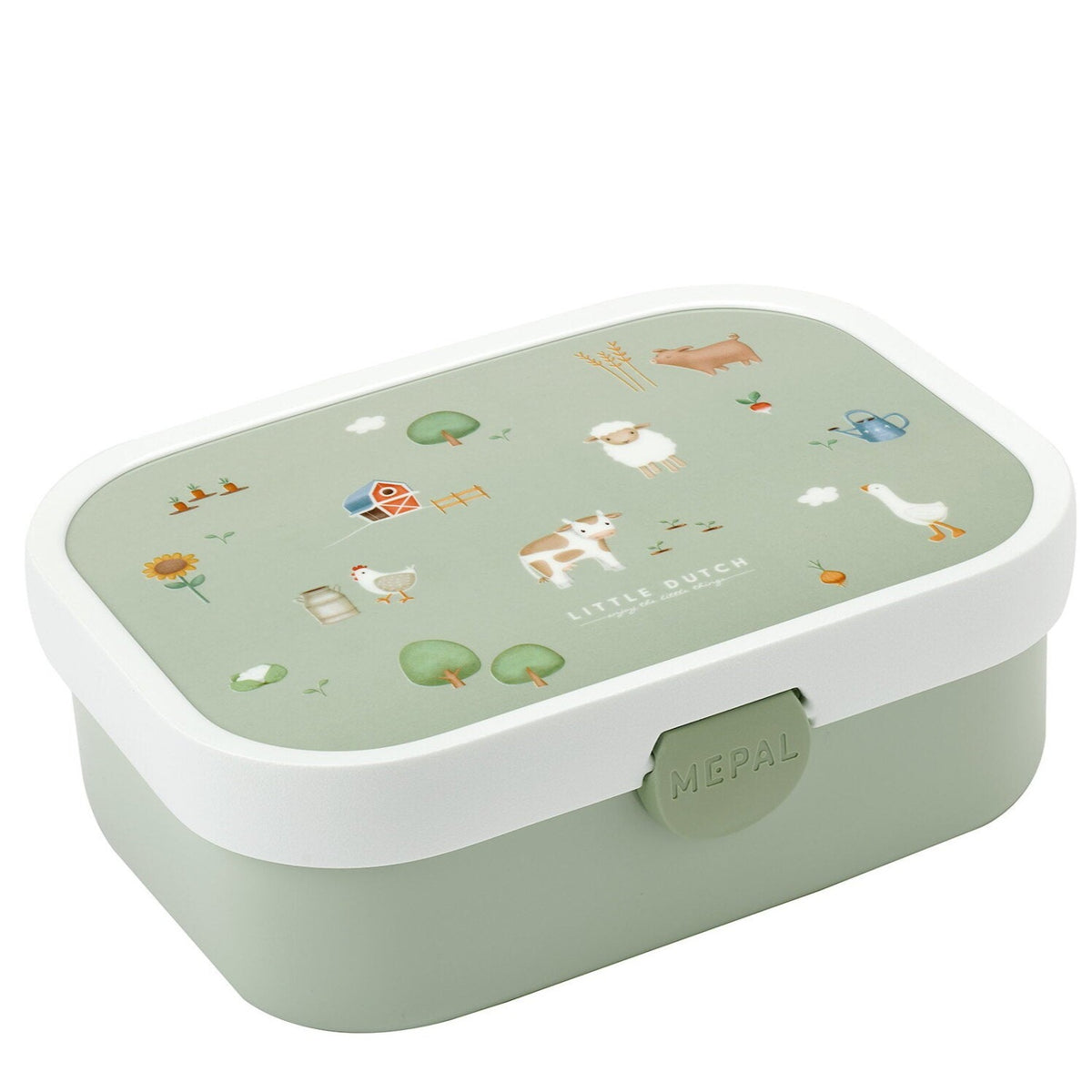 Mepal Little Dutch Bento Lunchbox Campus Met Vakjes | Little Farm