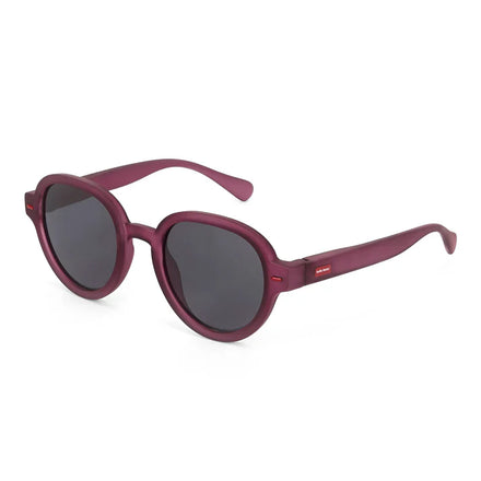 Hello Hossy Zonnebril Megy Lily in maat 3-5Y met rond design, verkrijgbaar bij De Gele Flamingo.