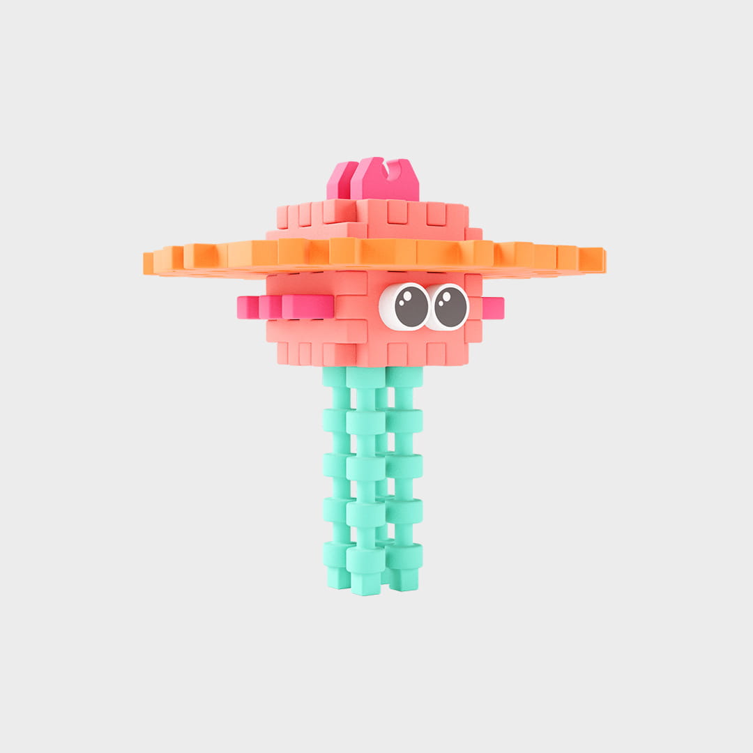 Marioinex Mini Waffle | Pocket Pets Jellyfish
