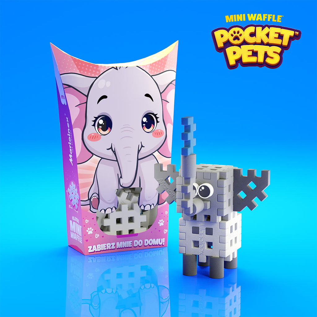 Marioinex Mini Waffle | Pocket Pets Elephant