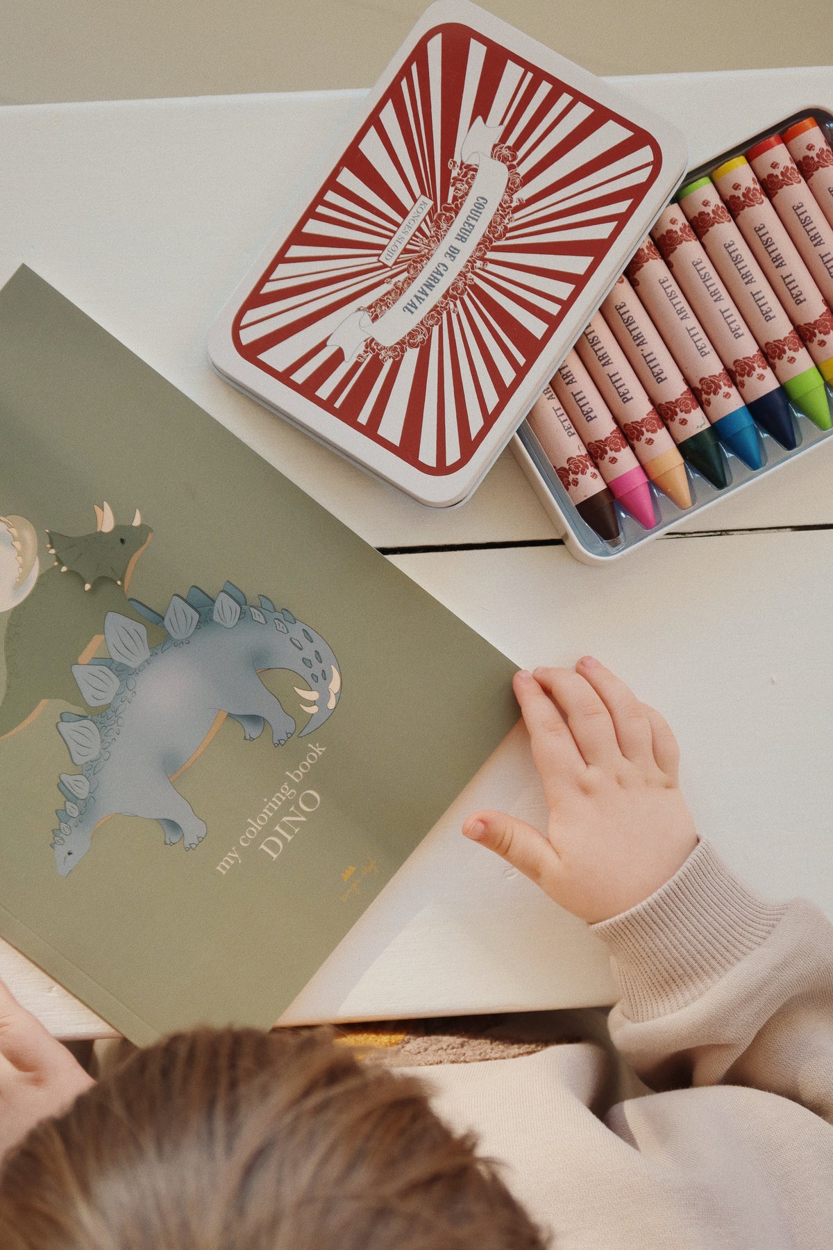 * Konges Sløjd Crayons Bees Wax 10PCS | Multi