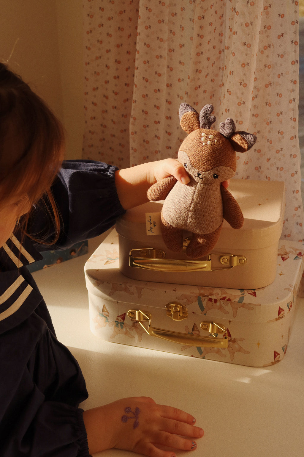 * Konges Sløjd Mini Toys Deer | Brown