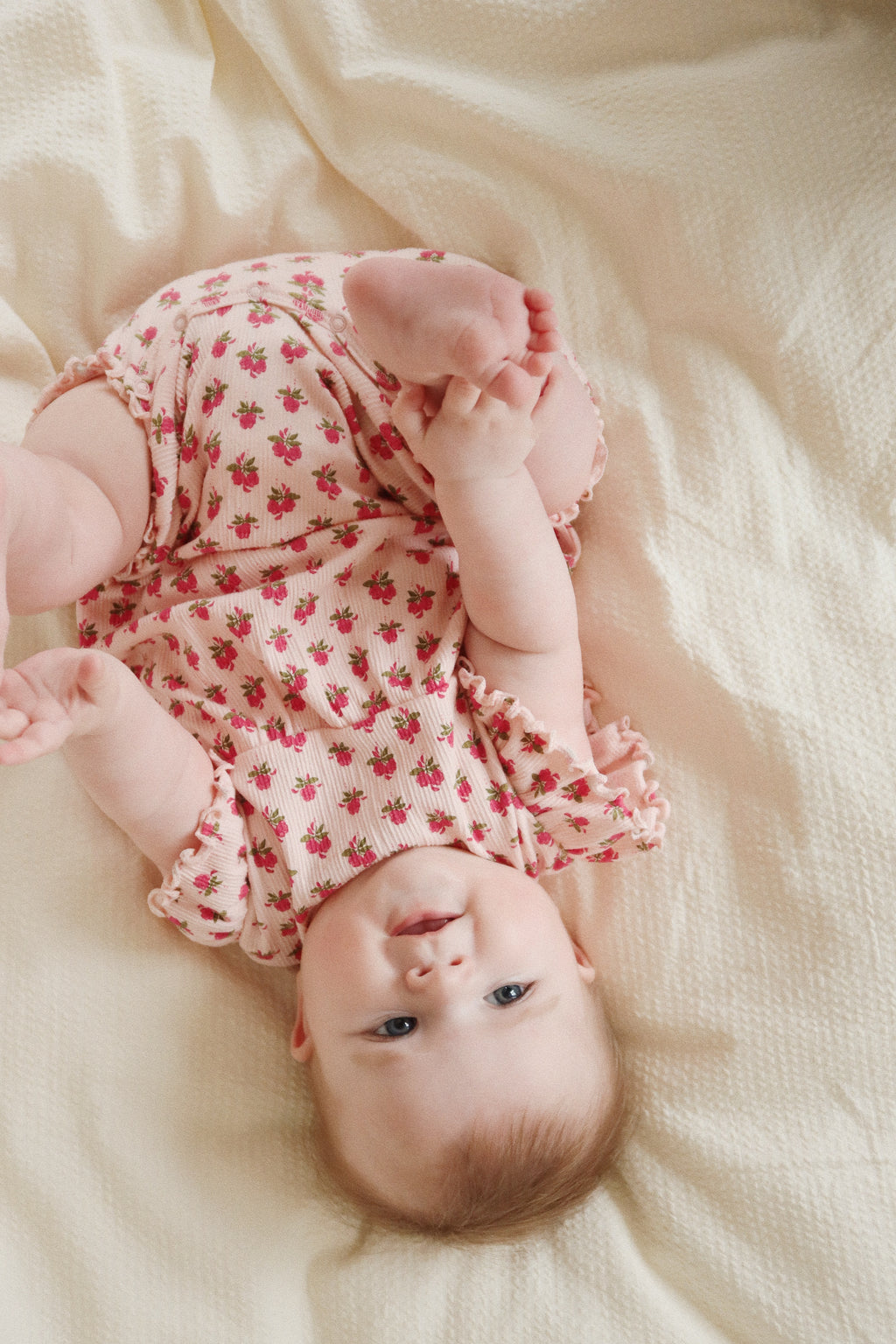 * Konges Sløjd Chleo Frill Romper Ocs | Rosie Rose