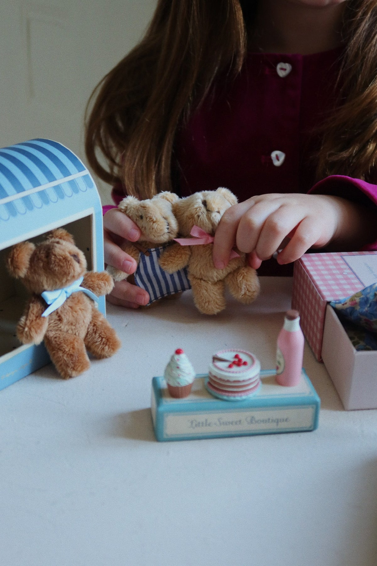 * Konges Sløjd Elise Tiny Teddy | Beige