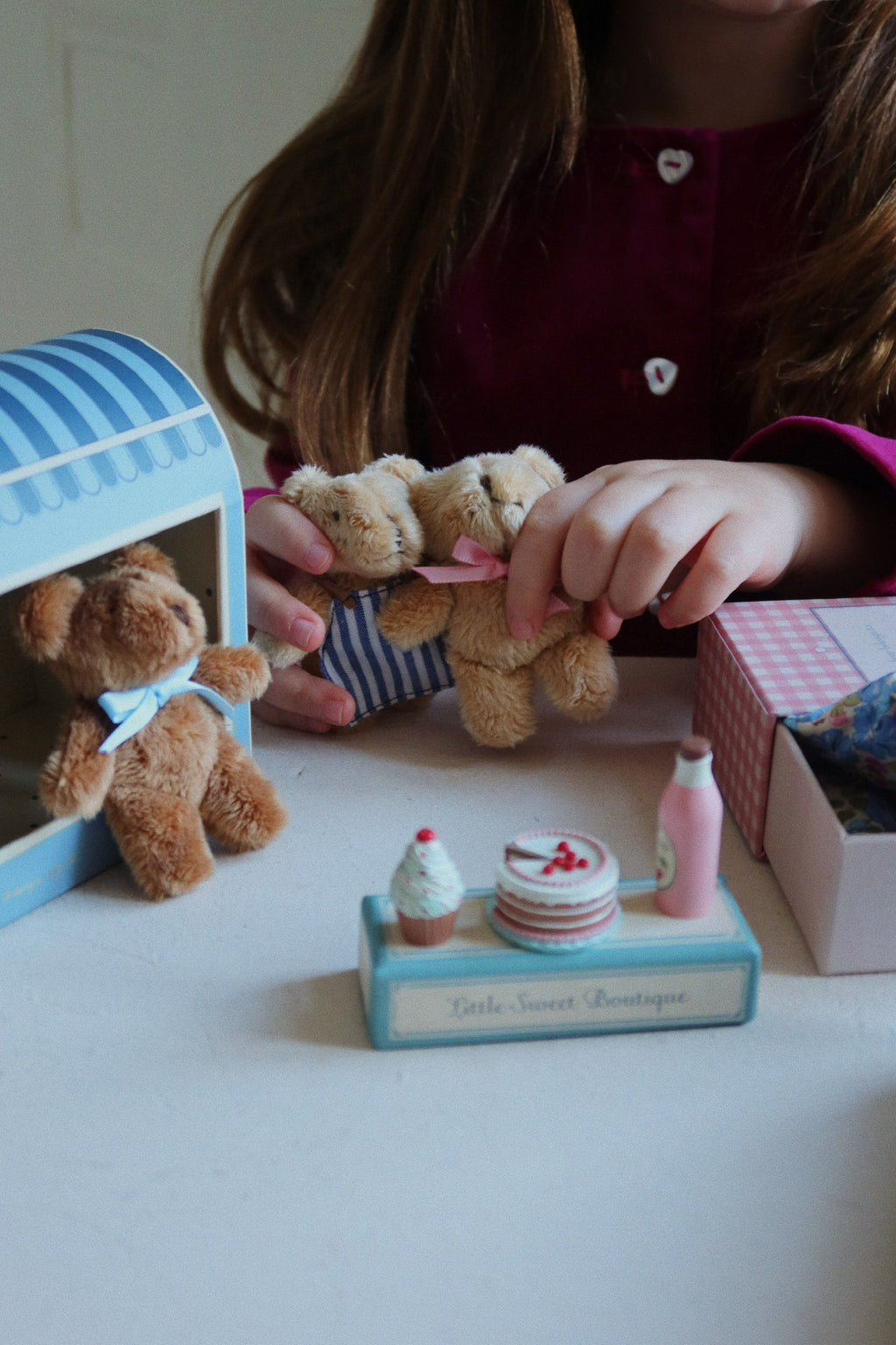 * Konges Sløjd Elise Tiny Teddy | Beige