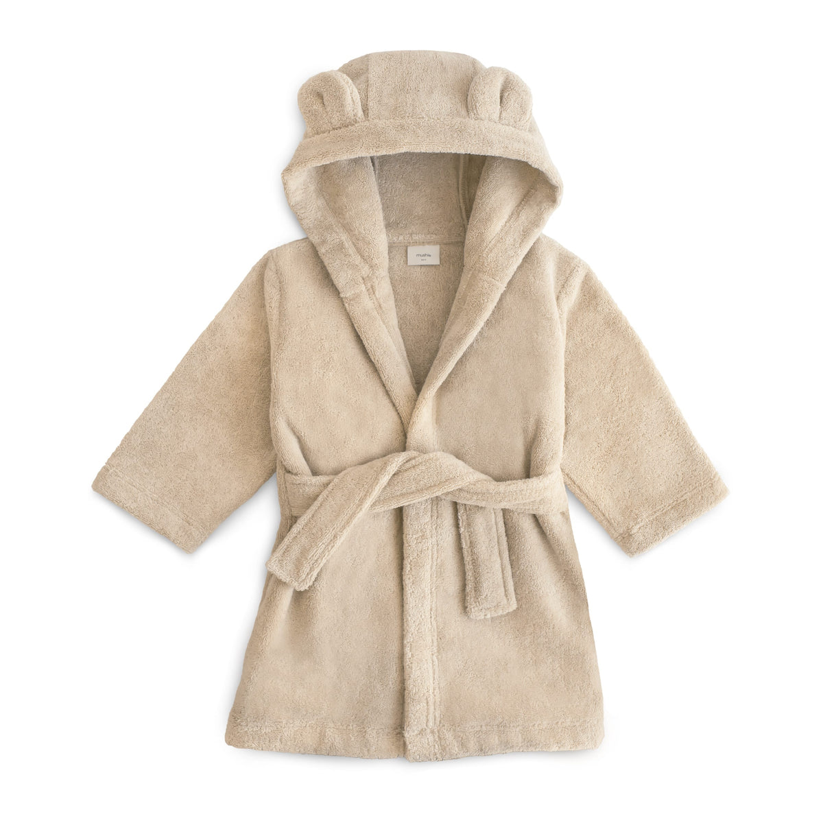 * Mushie Badjas 4-6Y Bear Fog