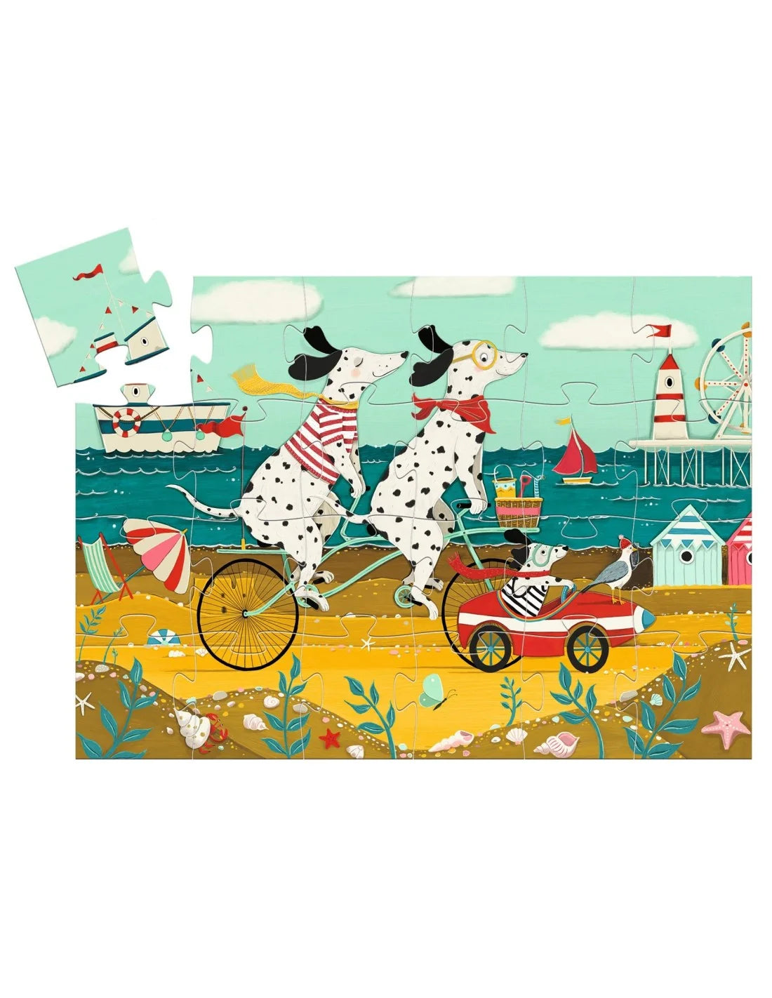 Djeco Puzzel 24st | Ollie De Dalmatiër